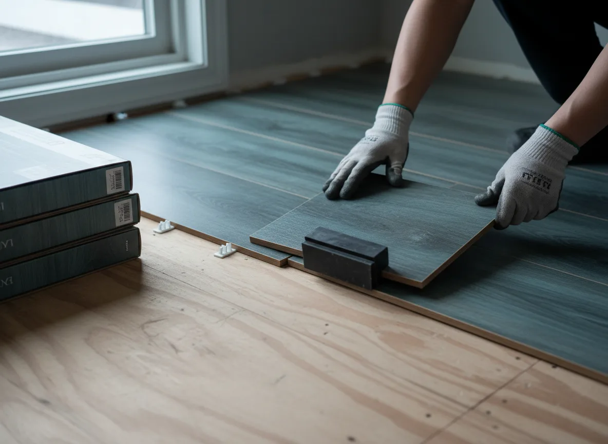 Luxury Vinyl Plank Installation company in Kintyre, ND